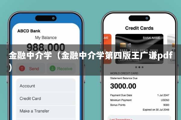 金融中介学（金融中介学第四版王广谦pdf）
