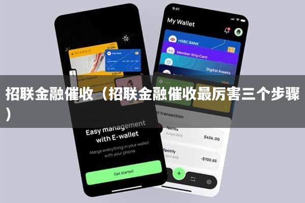 招联金融催收（招联金融催收最厉害三个步骤）