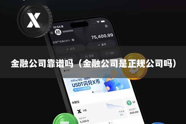 金融公司靠谱吗（金融公司是正规公司吗）