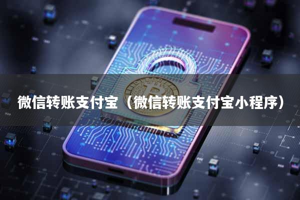 微信转账支付宝（微信转账支付宝小程序）