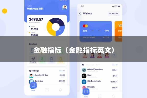 金融指标（金融指标英文）