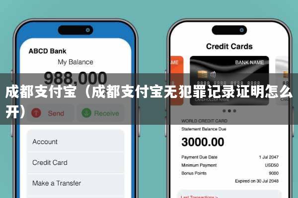 成都支付宝（成都支付宝无犯罪记录证明怎么开）